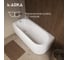 Ванна АЛИСА/ALISA 1700х750 L МГ асимметричная левая белая Marka One 01али1775л 4