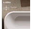 Ванна АЛИСА/ALISA 1700х750 L МГ асимметричная левая белая Marka One 01али1775л 6