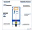 Инсталляция для подвесного унитаза Aina 45 T70034 Teymi ЦБ-00268291 2