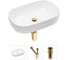 Накладная раковина для ванной Lavinia Boho Bathroom Sink в комплекте 3 в 1 21520019 1