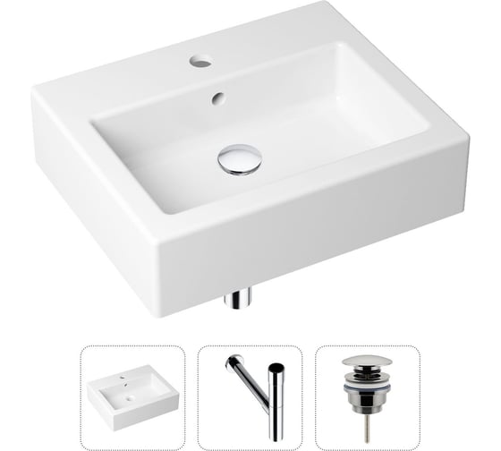 Накладная раковина для ванной Lavinia Boho Bathroom Sink в комплекте 3 в 1 21520675
