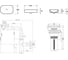 Накладная раковина для ванной Lavinia Boho Bathroom Sink в комплекте 3 в 1 21520054 9