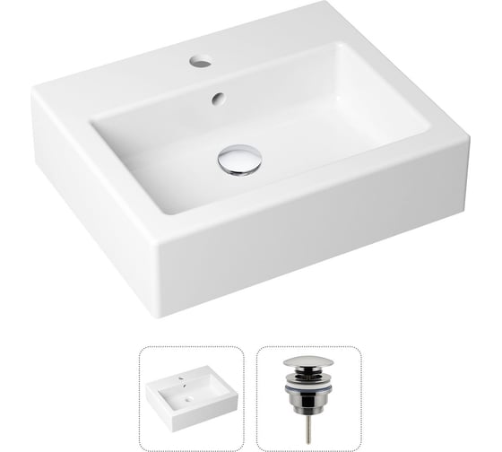 Накладная раковина для ванной Lavinia Boho Bathroom Sink в комплекте 2 в 1 21520909 1