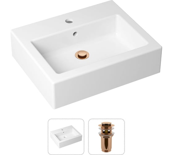 Накладная раковина для ванной Lavinia Boho Bathroom Sink в комплекте 2 в 1 21520914 1