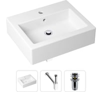 Накладная раковина для ванной Lavinia Boho Bathroom Sink в комплекте 3 в 1 21520664