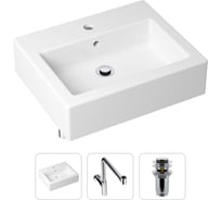 Накладная раковина для ванной Lavinia Boho Bathroom Sink в комплекте 3 в 1 21520694