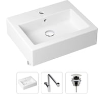 Накладная раковина для ванной Lavinia Boho Bathroom Sink в комплекте 3 в 1 21520695