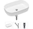 Накладная раковина для ванной Lavinia Boho Bathroom Sink Slim в комплекте 3 в 1 21520059 1