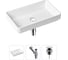 Накладная раковина для ванной Lavinia Boho Bathroom Sink Slim в комплекте 3 в 1 21520112 1