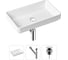 Накладная раковина для ванной Lavinia Boho Bathroom Sink Slim в комплекте 3 в 1 21520144 1