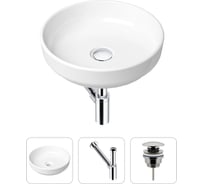 Накладная раковина для ванной Lavinia Boho Bathroom Sink Slim в комплекте 3 в 1 21520168