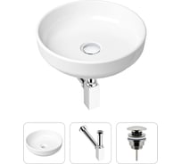 Накладная раковина для ванной Lavinia Boho Bathroom Sink Slim в комплекте 3 в 1 21520178