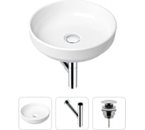 Накладная раковина для ванной Lavinia Boho Bathroom Sink Slim в комплекте 3 в 1 21520188