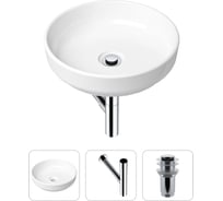 Накладная раковина для ванной Lavinia Boho Bathroom Sink Slim в комплекте 3 в 1 21520187