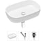 Накладная раковина для ванной Lavinia Boho Bathroom Sink Slim в комплекте 3 в 1 21520070 1