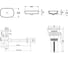 Накладная раковина для ванной Lavinia Boho Bathroom Sink Slim в комплекте 3 в 1 21520098 9