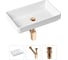 Накладная раковина для ванной Lavinia Boho Bathroom Sink Slim в комплекте 3 в 1 21520129 1