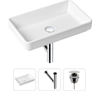 Накладная раковина для ванной Lavinia Boho Bathroom Sink Slim в комплекте 3 в 1 21520134