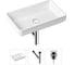 Накладная раковина для ванной Lavinia Boho Bathroom Sink Slim в комплекте 3 в 1 21520134 1