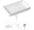 Накладная раковина для ванной Lavinia Boho Bathroom Sink Slim в комплекте 3 в 1 21520142 1