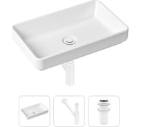 Накладная раковина для ванной Lavinia Boho Bathroom Sink Slim в комплекте 3 в 1 21520151