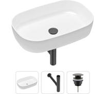 Накладная раковина для ванной Lavinia Boho Bathroom Sink Slim в комплекте 3 в 1 21520082