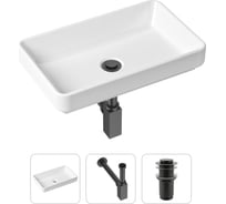 Накладная раковина для ванной Lavinia Boho Bathroom Sink Slim в комплекте 3 в 1 21520125