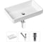 Накладная раковина для ванной Lavinia Boho Bathroom Sink Slim в комплекте 3 в 1 21520123 1