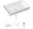 Накладная раковина для ванной Lavinia Boho Bathroom Sink Slim в комплекте 3 в 1 21520141 1