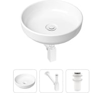 Накладная раковина для ванной Lavinia Boho Bathroom Sink Slim в комплекте 3 в 1 21520185