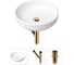 Накладная раковина для ванной Lavinia Boho Bathroom Sink Slim в комплекте 3 в 1 21520191 1