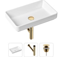 Накладная раковина для ванной Lavinia Boho Bathroom Sink Slim в комплекте 3 в 1 21520138