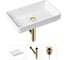 Накладная раковина для ванной Lavinia Boho Bathroom Sink Slim в комплекте 3 в 1 21520138 1