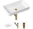 Накладная раковина для ванной Lavinia Boho Bathroom Sink Slim в комплекте 3 в 1 21520137 1