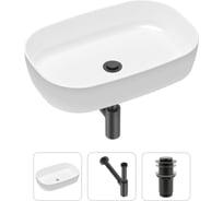 Накладная раковина для ванной Lavinia Boho Bathroom Sink Slim в комплекте 3 в 1 21520061