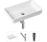 Накладная раковина для ванной Lavinia Boho Bathroom Sink Slim в комплекте 3 в 1 21520113 1
