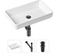 Накладная раковина для ванной Lavinia Boho Bathroom Sink Slim в комплекте 3 в 1 21520115