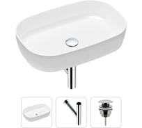 Накладная раковина для ванной Lavinia Boho Bathroom Sink Slim в комплекте 3 в 1 21520080