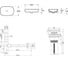 Накладная раковина для ванной Lavinia Boho Bathroom Sink Slim в комплекте 3 в 1 21520088 9