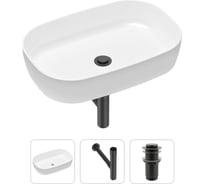 Накладная раковина для ванной Lavinia Boho Bathroom Sink Slim в комплекте 3 в 1 21520081