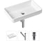 Накладная раковина для ванной Lavinia Boho Bathroom Sink Slim в комплекте 3 в 1 21520143 1
