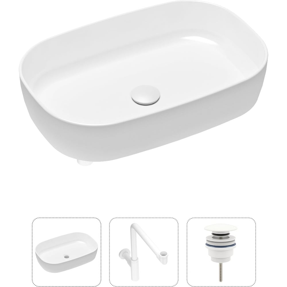 Накладная раковина для ванной Lavinia Boho Bathroom Sink Slim в ...