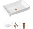 Накладная раковина для ванной Lavinia Boho Bathroom Sink Slim в комплекте 3 в 1 21520159 1