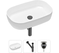 Накладная раковина для ванной Lavinia Boho Bathroom Sink Slim в комплекте 3 в 1 21520092