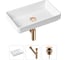 Накладная раковина для ванной Lavinia Boho Bathroom Sink Slim в комплекте 3 в 1 21520150 1