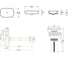 Накладная раковина для ванной Lavinia Boho Bathroom Sink Slim в комплекте 3 в 1 21520076 9