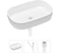Накладная раковина для ванной Lavinia Boho Bathroom Sink Slim в комплекте 3 в 1 21520087 1