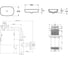Накладная раковина для ванной Lavinia Boho Bathroom Sink Slim в комплекте 3 в 1 21520105 9