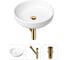 Накладная раковина для ванной Lavinia Boho Bathroom Sink Slim в комплекте 3 в 1 21520201 1