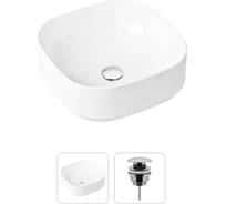 Накладная раковина для ванной Lavinia Boho Bathroom Sink Slim в комплекте 2 в 1 21520829
